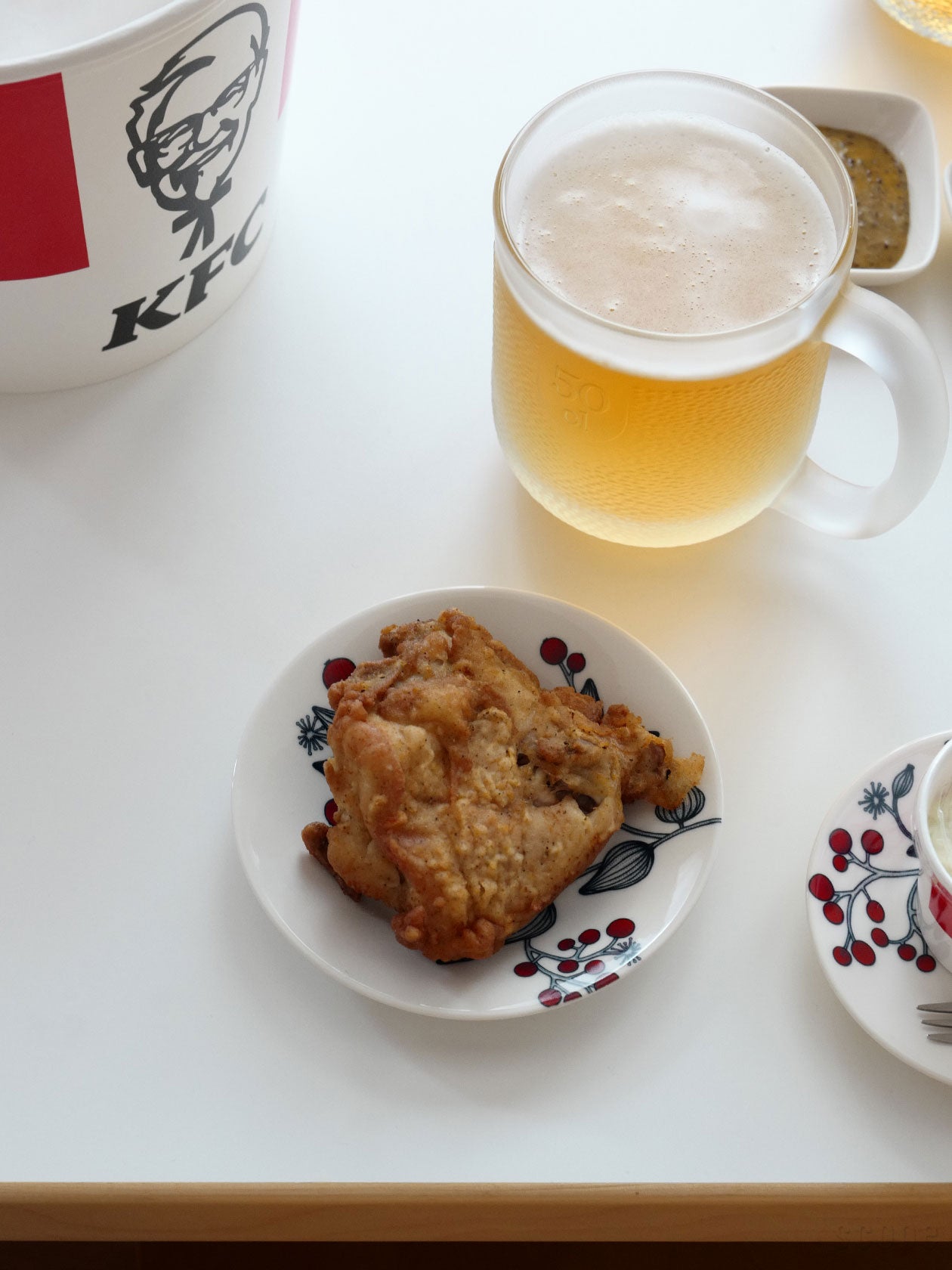 Runo フロストベリーのプレート14cmとケンタッキー