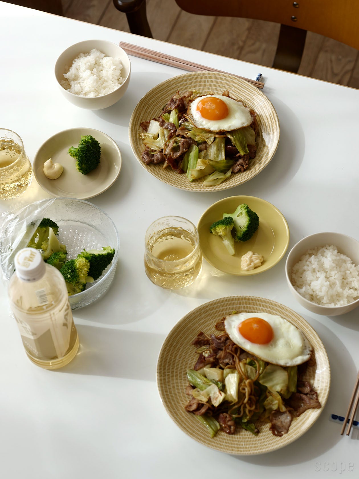 ワンプレートとして使った24h Avec プレート20cm