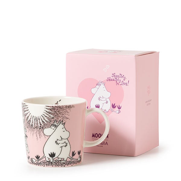Moomin マグ 0.3L LOVE（ピンク）30周年 リミテッドエディション