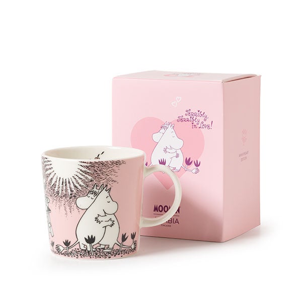 Moomin マグ 0.3L LOVE（ピンク） 30周年 リミテッドエディション