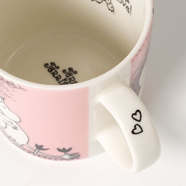 Moomin マグ 0.3L LOVE（ピンク）30周年 リミテッドエディション