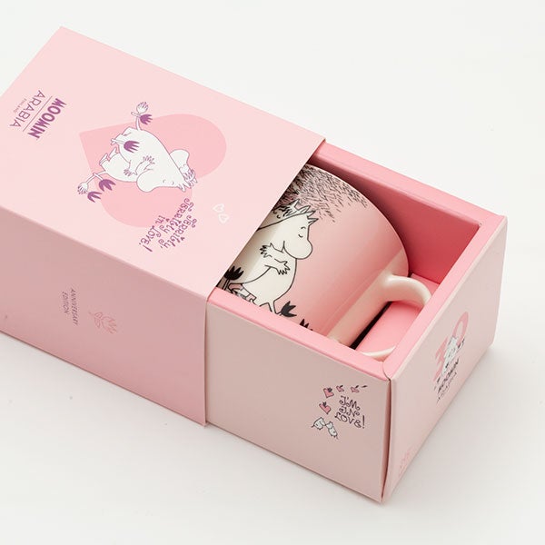Moomin マグ 0.3L LOVE（ピンク）30周年 リミテッドエディション
