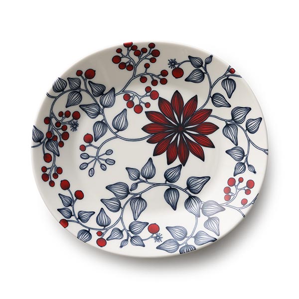 Runo オーバルプレート25cm フロストベリー