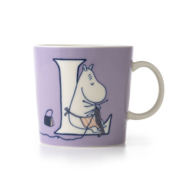 Moomin アルファベットコレクションマグ 0.4L L