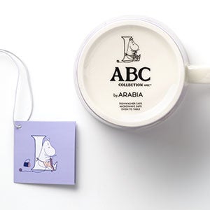 Moomin アルファベットコレクションマグ 0.4L L