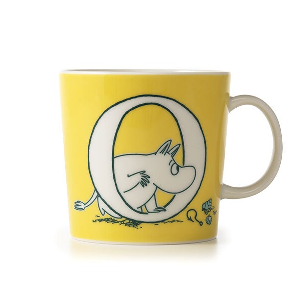 Moomin アルファベットコレクションマグ 0.4L O