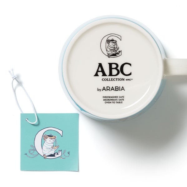 Moomin アルファベットコレクションマグ 0.4L C