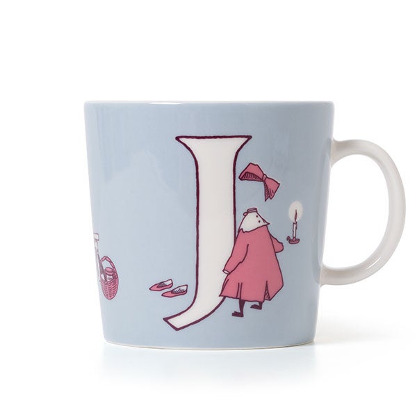 Moomin アルファベットコレクションマグ 0.4L J