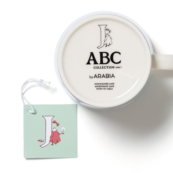 Moomin アルファベットコレクションマグ 0.4L J
