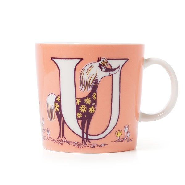 Moomin アルファベットコレクションマグ 0.4L U