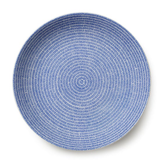 ディーププレート24cm ブルー