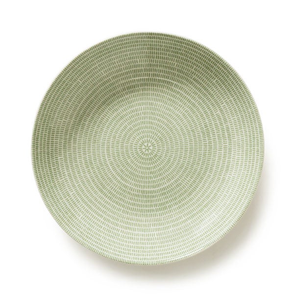 24h Avec ディーププレート24cm グリーン