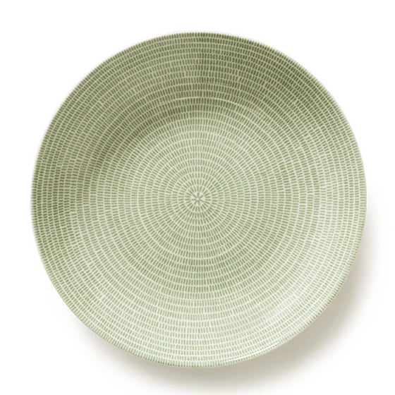 ディーププレート24cm グリーン