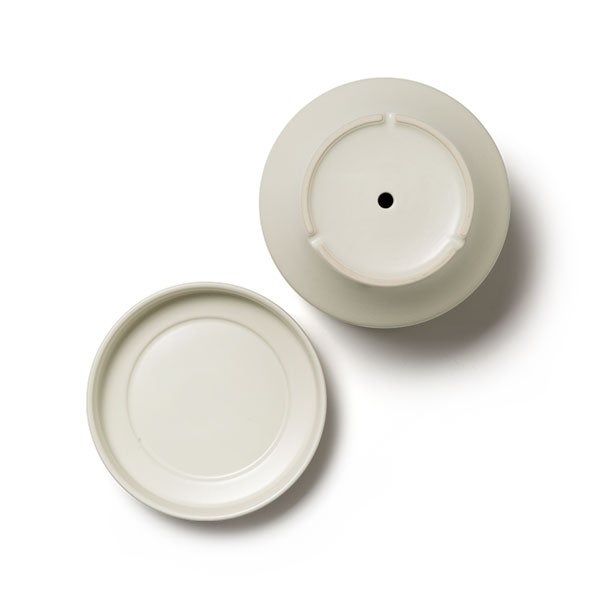 SN プラントポット 16cm マットホワイト