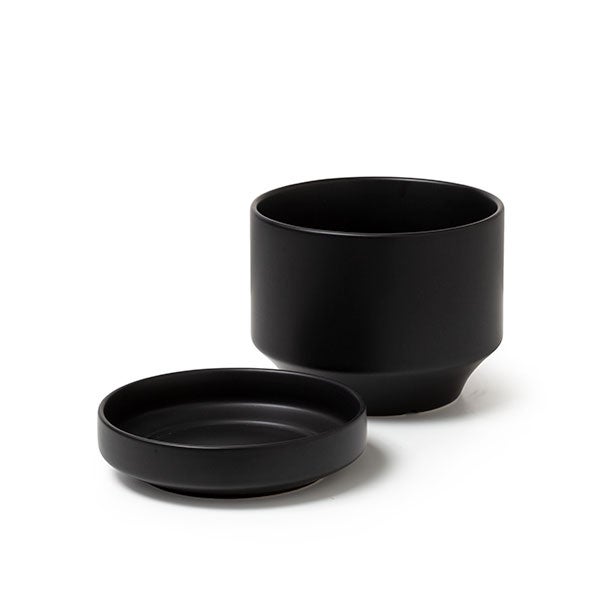SN プラントポット 16cm マットブラック