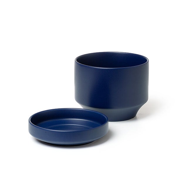SN プラントポット 16cm マットブルー