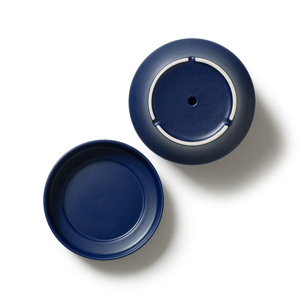 SN プラントポット 16cm マットブルー