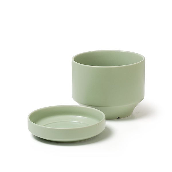 SN プラントポット 16cm マットグリーン