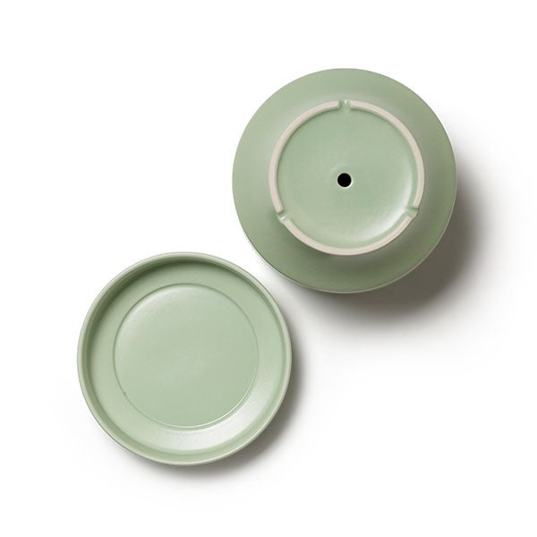 SN プラントポット 16cm マットグリーン