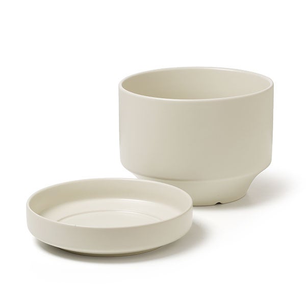 SN プラントポット 19cm マットホワイト