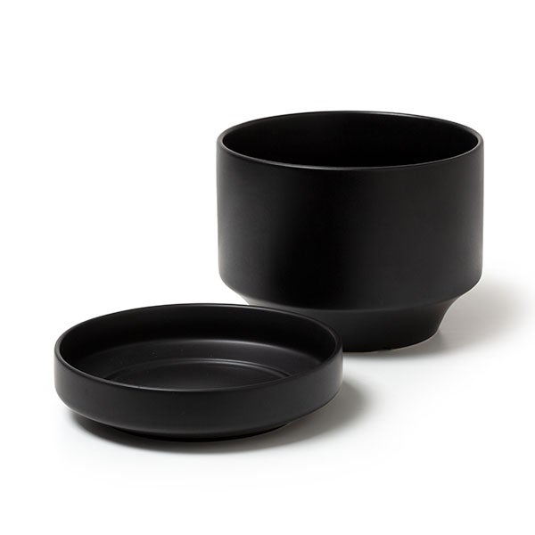 SN プラントポット 19cm マットブラック