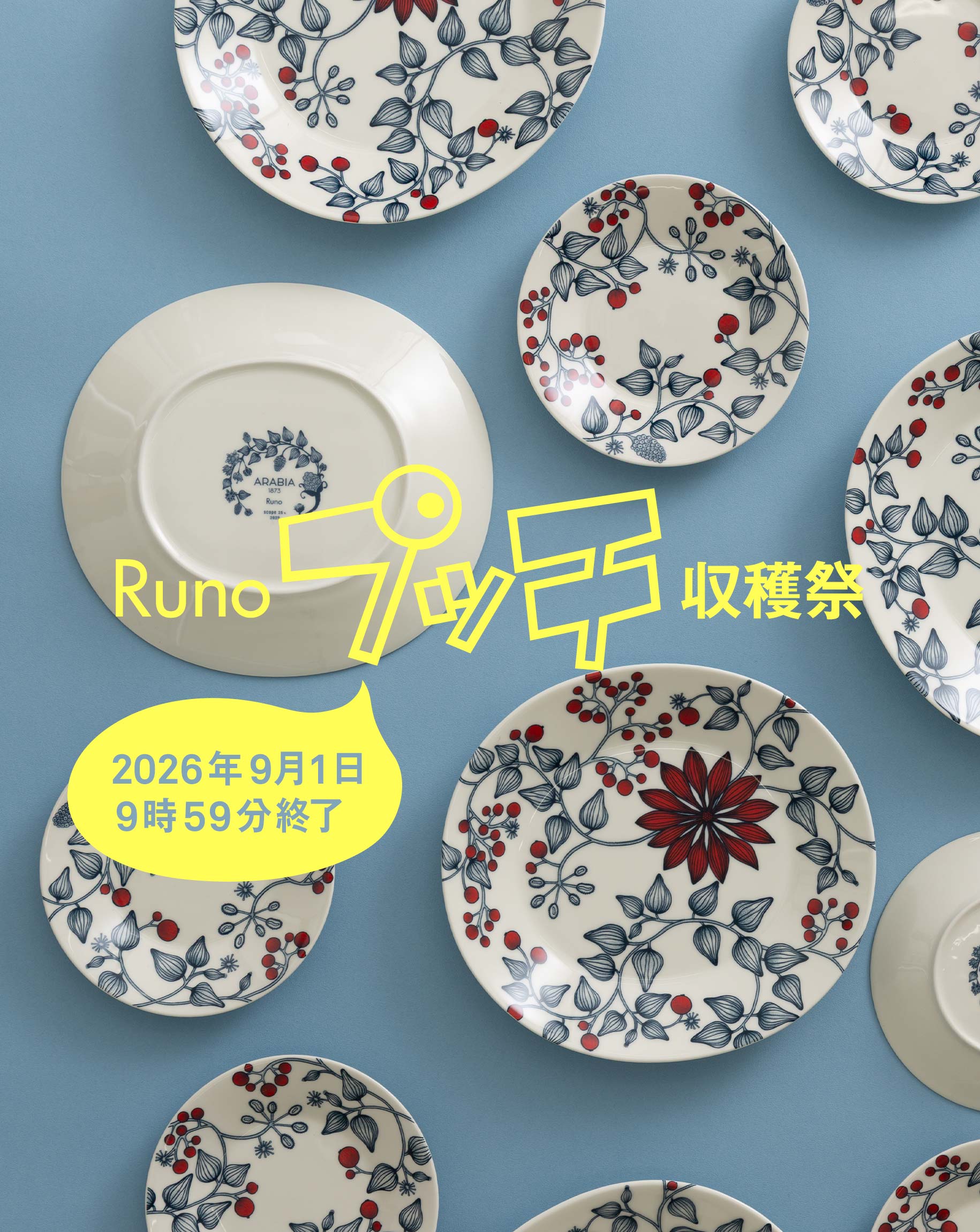 アラビア Runo（ルノ）フロストベリー｜スコープ別注｜Scope