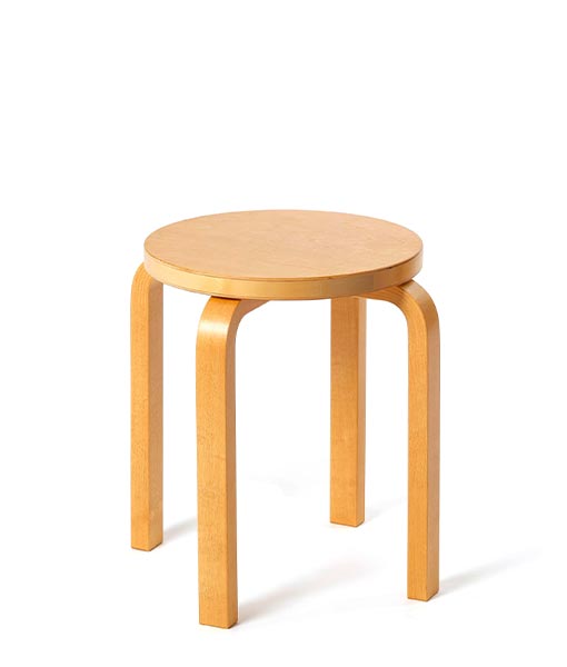 アルテック スツール60 E60 4本脚 ハニー Artek Stool E60定価約47000円