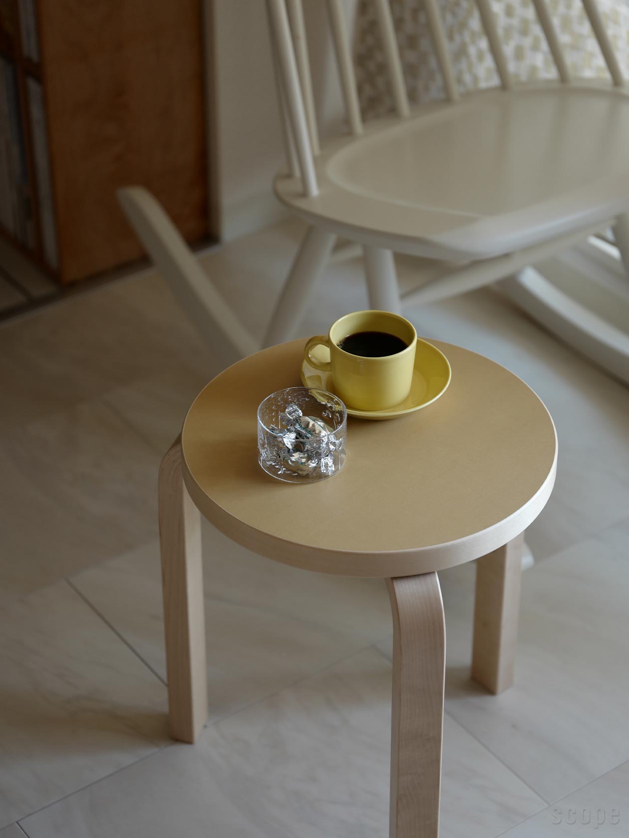 椅子・チェアアルテック artek stool60 無着色（訳あり）