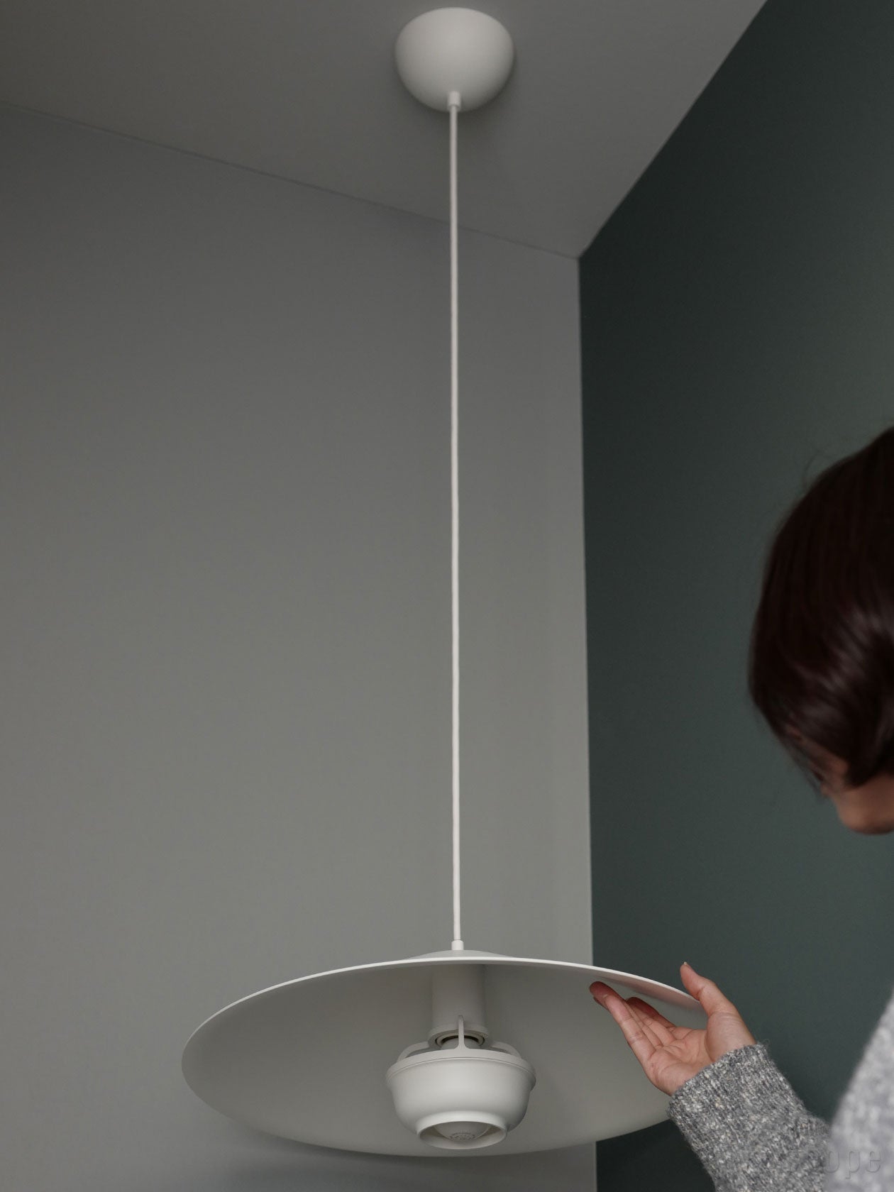 ペンダント・デューン シェードを吊るところ