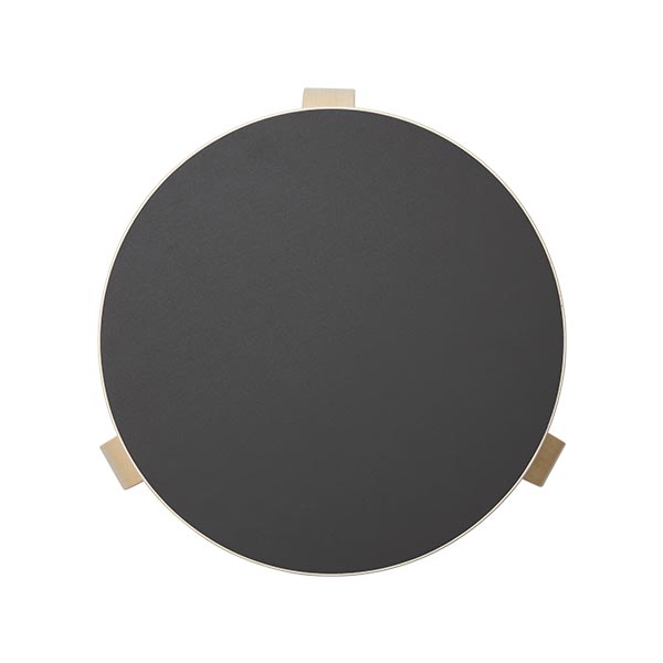 Stool 60 3本脚 リノリウム チャコール 15