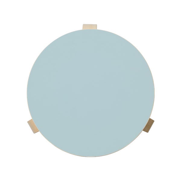 Stool 60 3本脚 リノリウム ブルーヘイズ 33