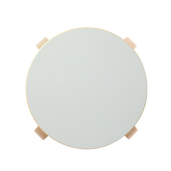 Stool E60 4本脚 リノリウム ヴェイパー 19