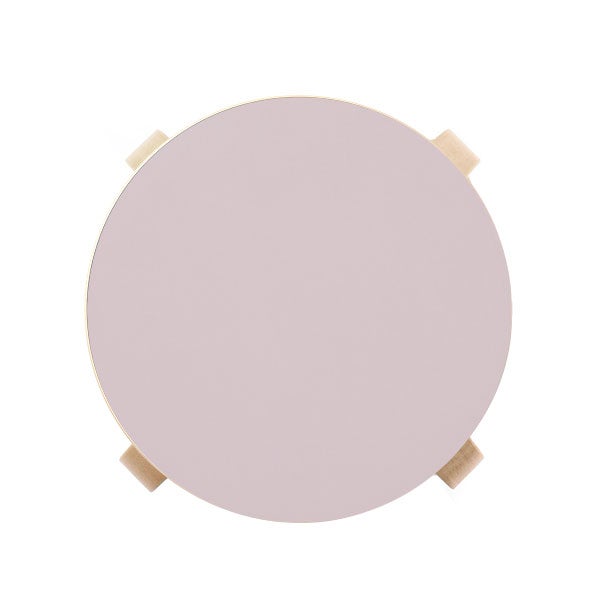 Stool E60 4本脚 リノリウム ソフトライラック 38