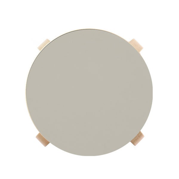 Stool E60 4本脚 リノリウム トープ 39