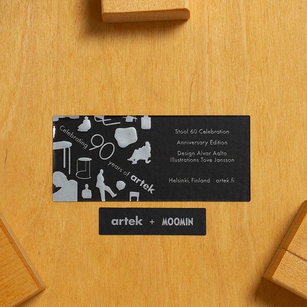 Artek + Moomin Stool 60 Celebration