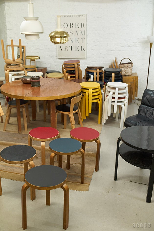 Artek / Stool 60 スコープ別注 リノリウム-