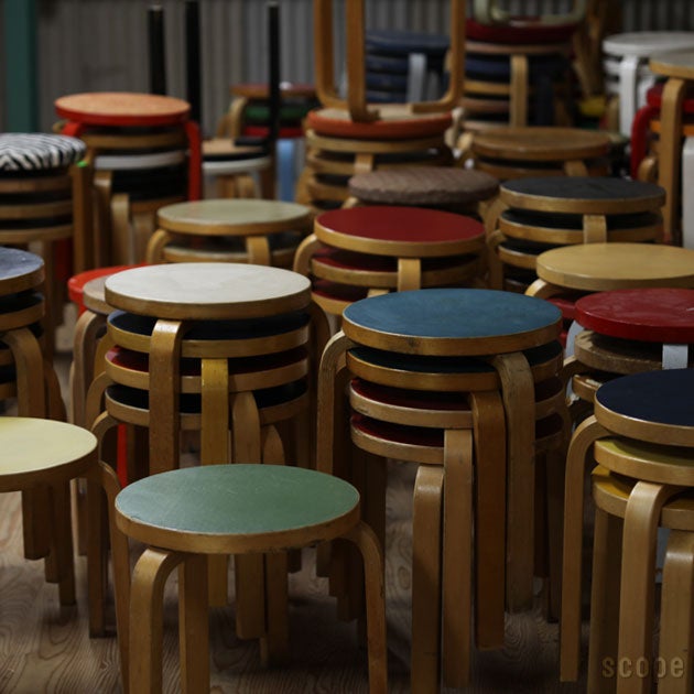 Artek / Stool 60 スコープ別注 リノリウム-