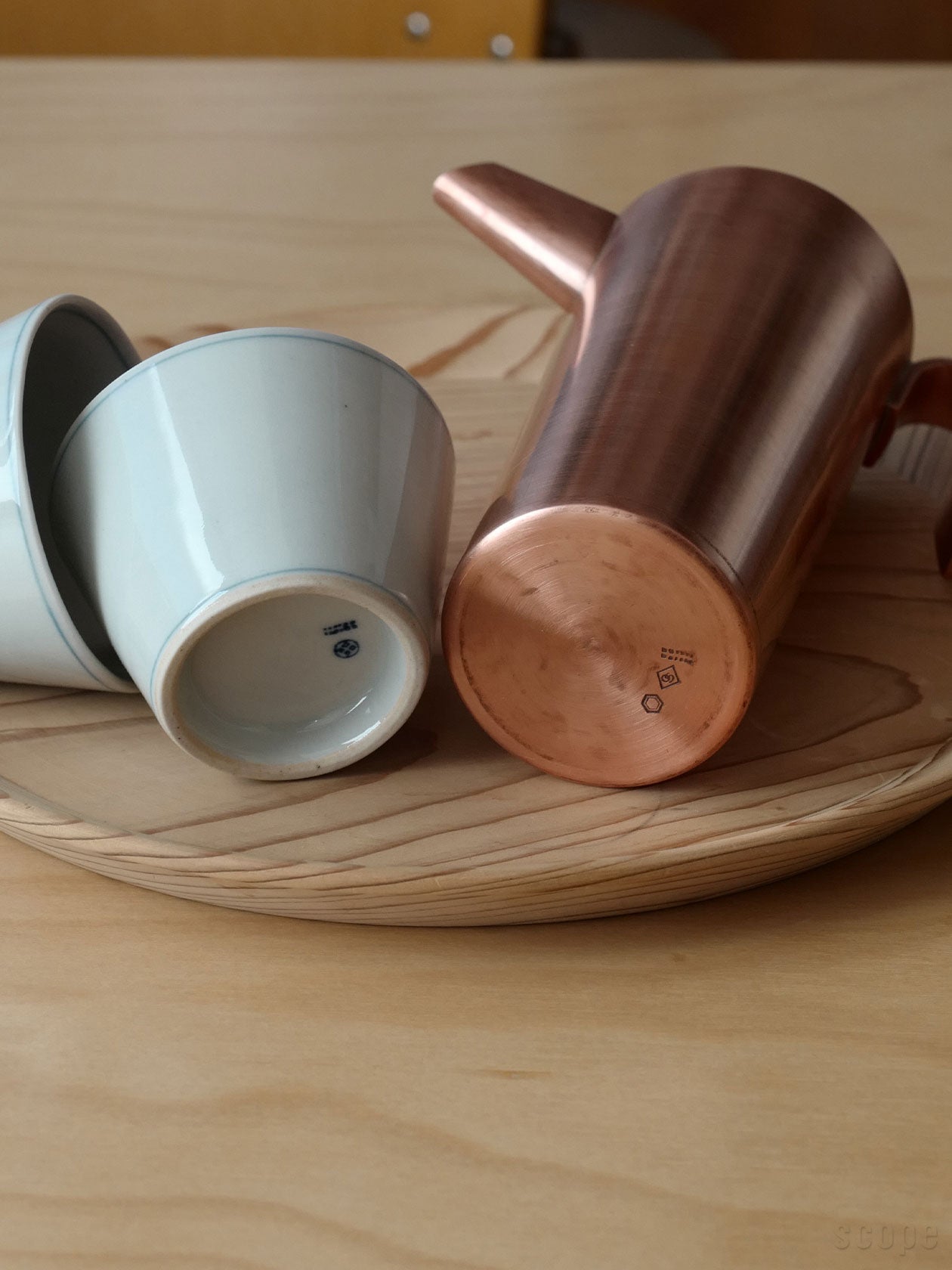 東屋 ちろりの底面