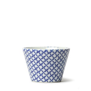 印判そば猪口 上ゲ高台 千鳥の鳥襷