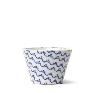 印判そば猪口 上ゲ高台 菖蒲革