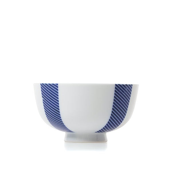 花茶碗 小 ストライプ