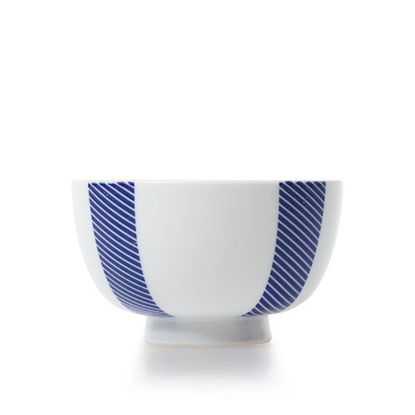 花茶碗 大 ストライプ