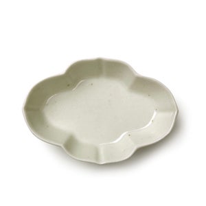 豆皿 木瓜 土灰