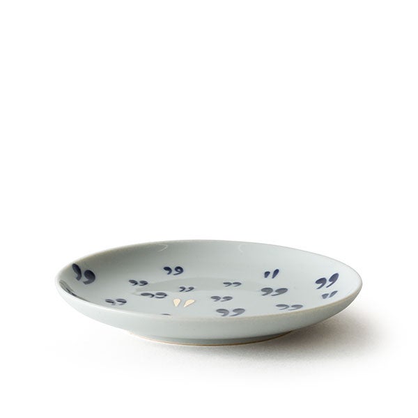 印判小皿 兎に角