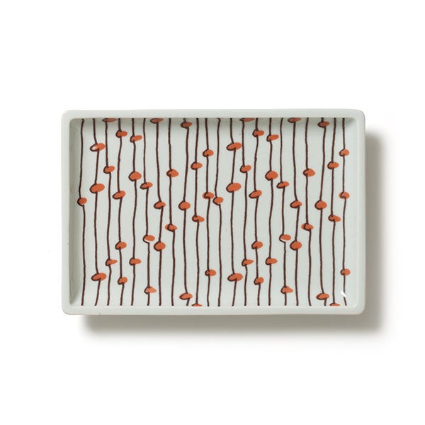 平長 石本藤雄 干し柿 橙