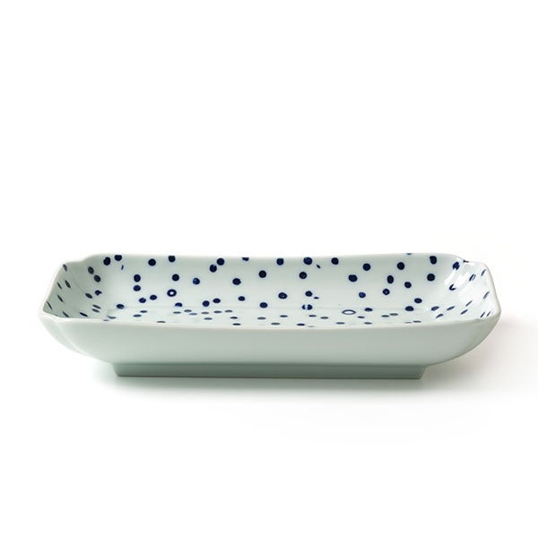 木瓜角皿 雪 長角 02