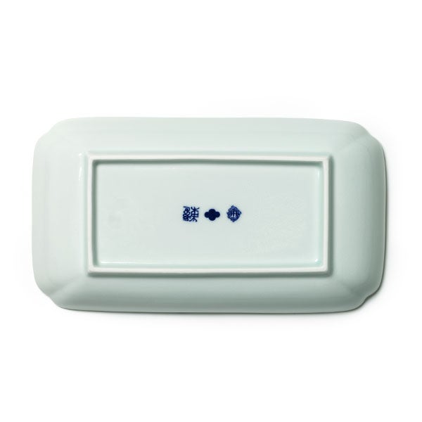 木瓜角皿 雪 長角 01