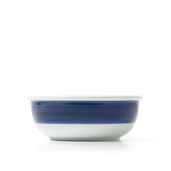 うどん鉢 大 まき半 呉須