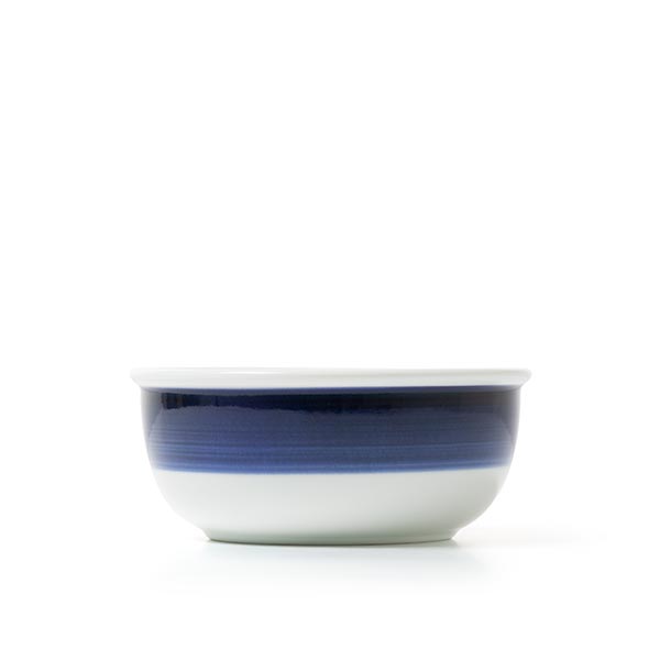 うどん鉢 小 まき半 呉須