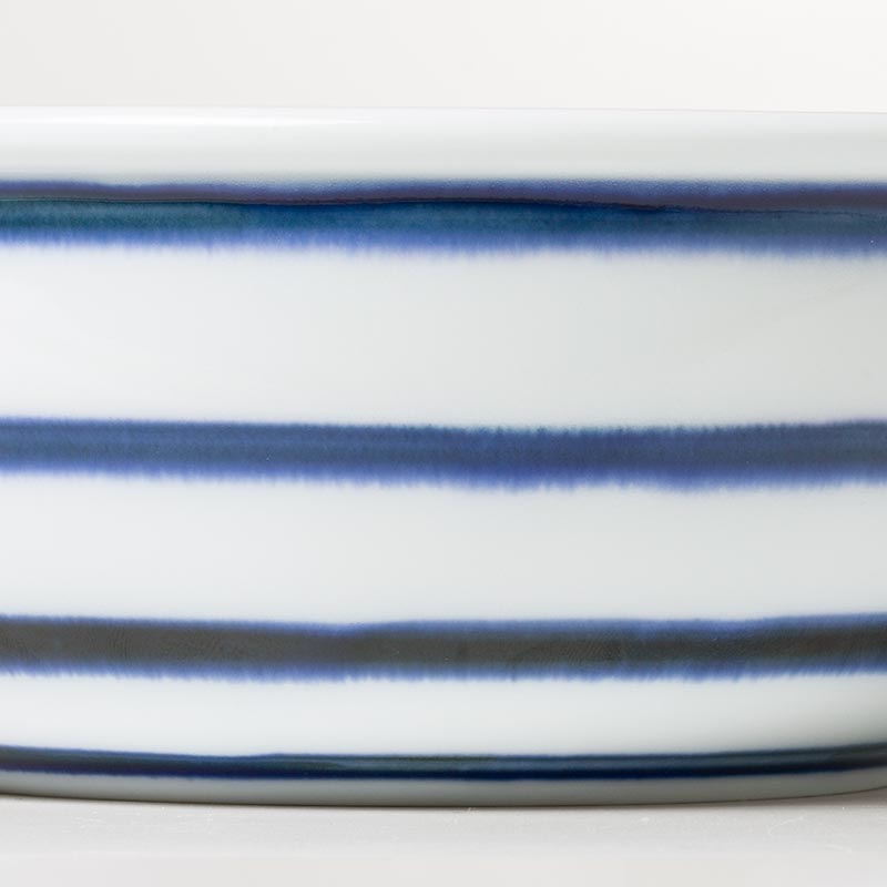 太巻の輪線は釉薬の滲みに個体差があります